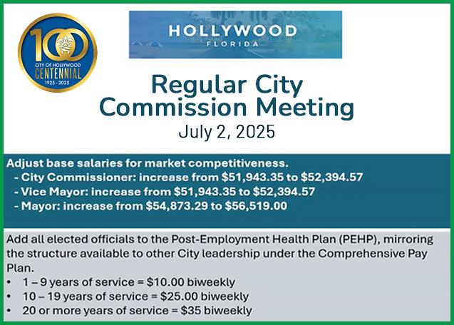 City Commission Salary Discussion